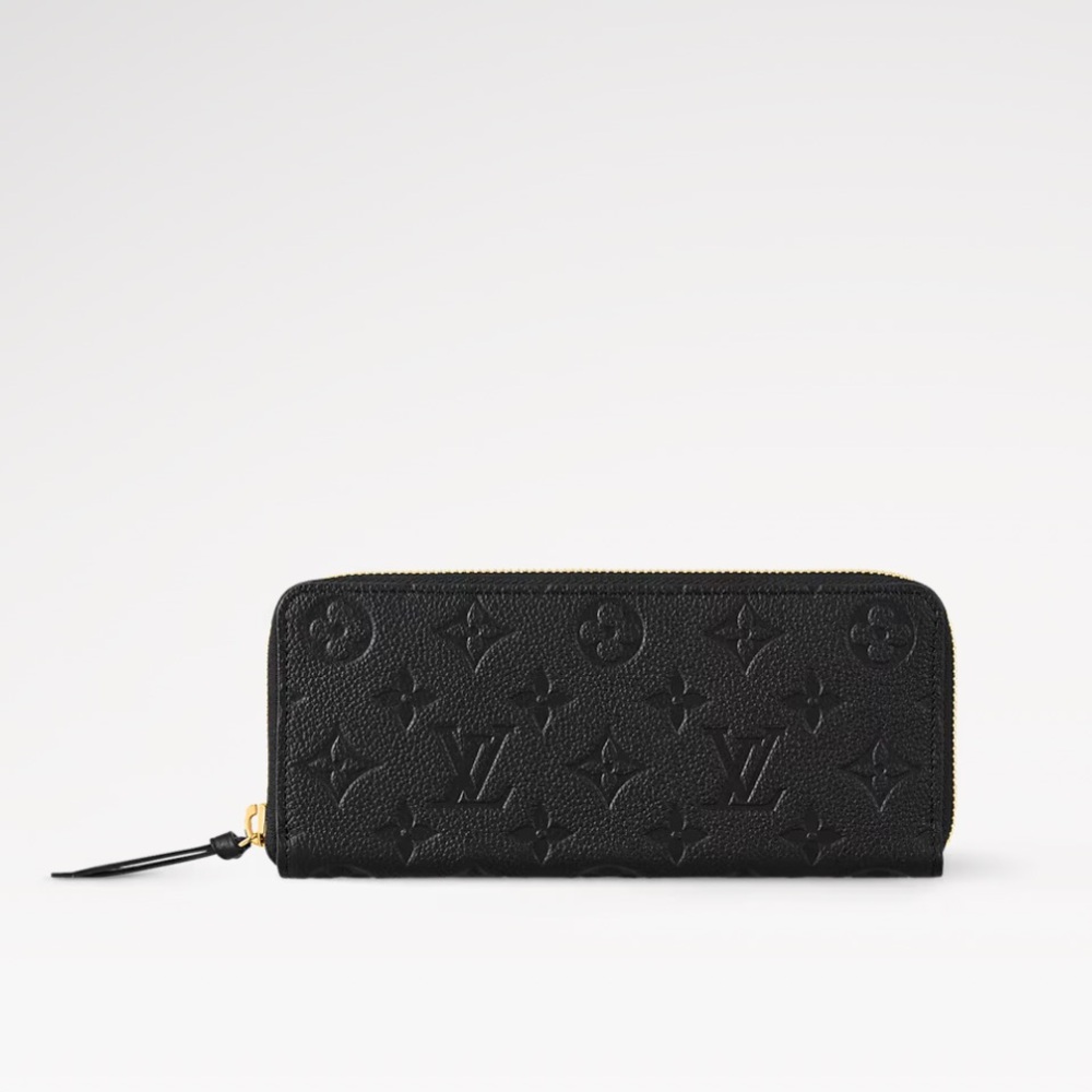 Louis Vuitton Black Clémence Wallet